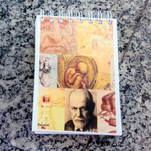 Bloco de Notas Freud e Da Vinci
