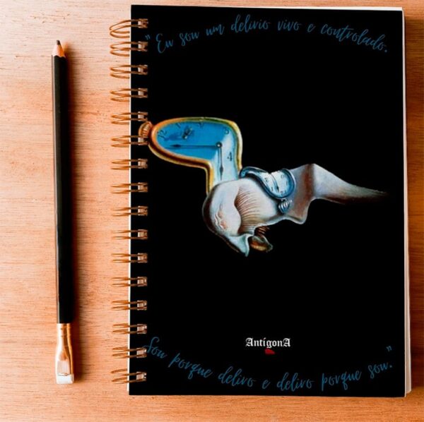 Caderno Dalí e o Delírio