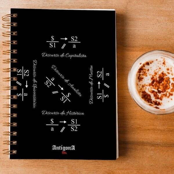 Caderno Discursos preta
