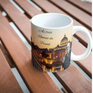 Caneca As Três Romas de Freud