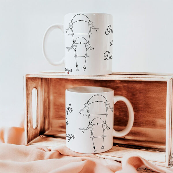 Caneca Grafo do Desejo