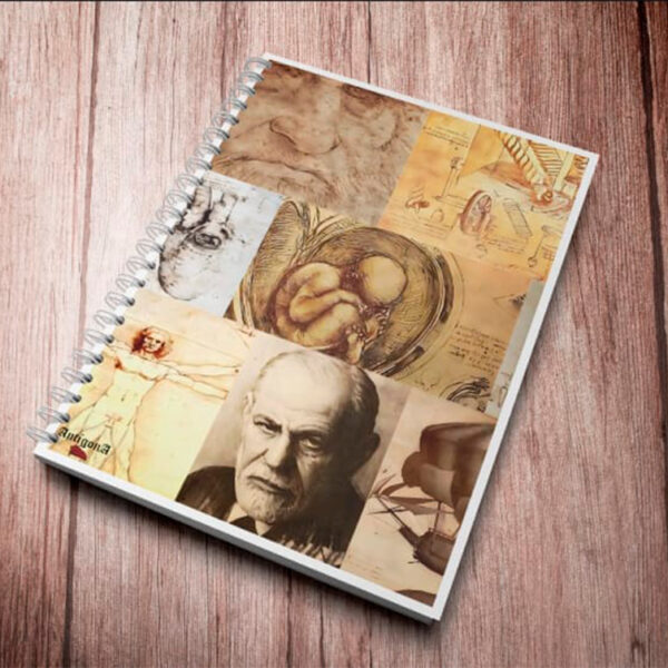 Caderno Freud e Da Vinci